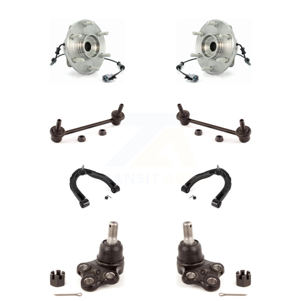 Bearing Lower Ball Joint Upper Control Arm Link Front Kit For Nissan Pathfinder