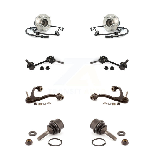 Bearing Lower Ball Joint Upper Control Arm & Link Front Kit (8Pc) For Ford Crown