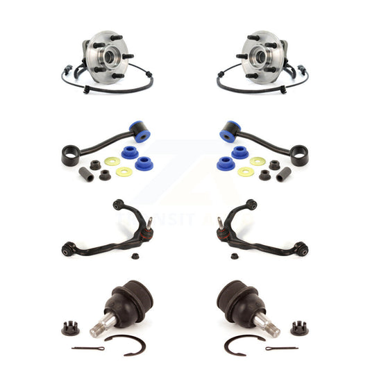 Bearing Lower Ball Joint Upper Arm & Link Front Kit (8Pc) For Jeep Liberty Dodge