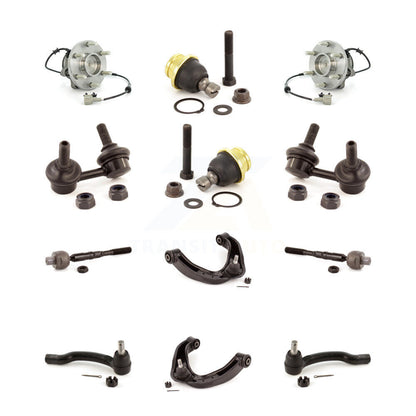 Upper Control Arm Lower Ball Joint Outer Inner Tie Rod Link Front Kit For Nissan