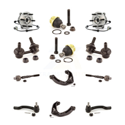Upper Control Arm Lower Ball Joint Outer Inner Tie Rod Link Front Kit For Nissan