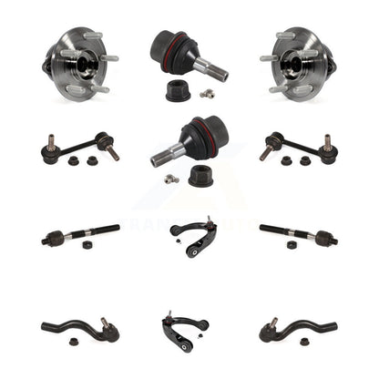 Upper Control Arm Lower Ball Joint Outer Inner Tie Rod & Link Front Kit For Jeep
