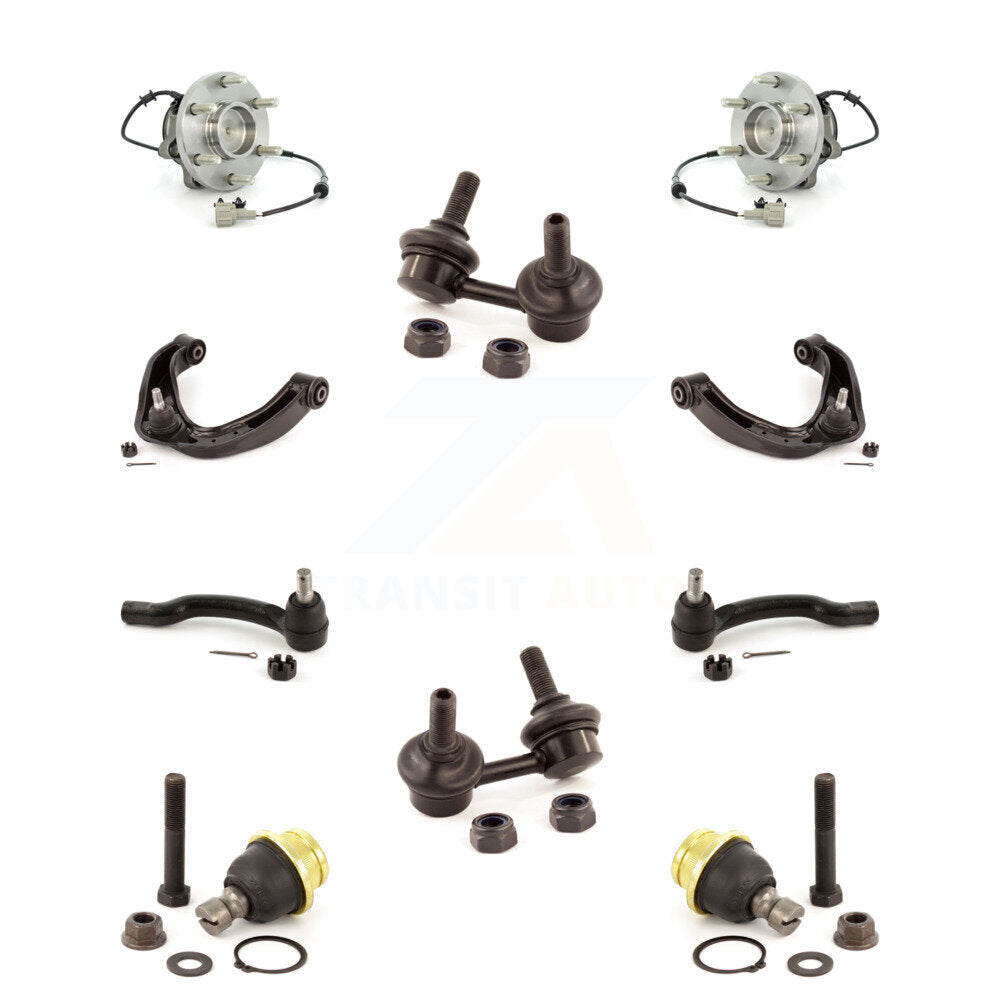 Bearing Upper Control Arm Lower Ball Joint Outer Tie Rod Link Front Kit For RWD