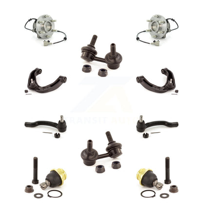 Bearing Upper Control Arm Lower Ball Joint Outer Tie Rod Link Front Kit For RWD