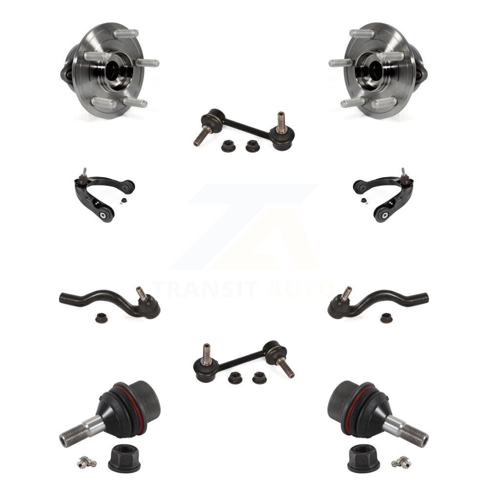 Bearing Upper Control Arm Lower Ball Joint Outer Tie Rod Link Front Kit For Jeep
