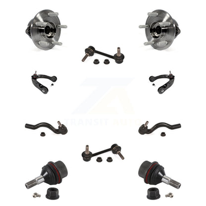 Bearing Upper Control Arm Lower Ball Joint Outer Tie Rod Link Front Kit For Jeep