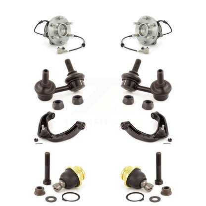 Bearing Lower Ball Joint Upper Control Arm & Link Front Kit (8Pc) For Nissan RWD