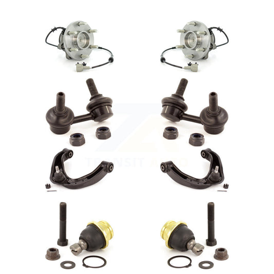 Bearing Lower Ball Joint Upper Control Arm & Link Front Kit (8Pc) For Nissan RWD