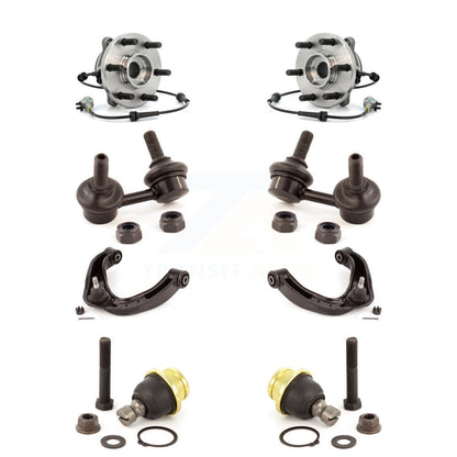Bearing Lower Ball Joint Upper Control Arm & Link Front Kit (8Pc) For Nissan 4WD