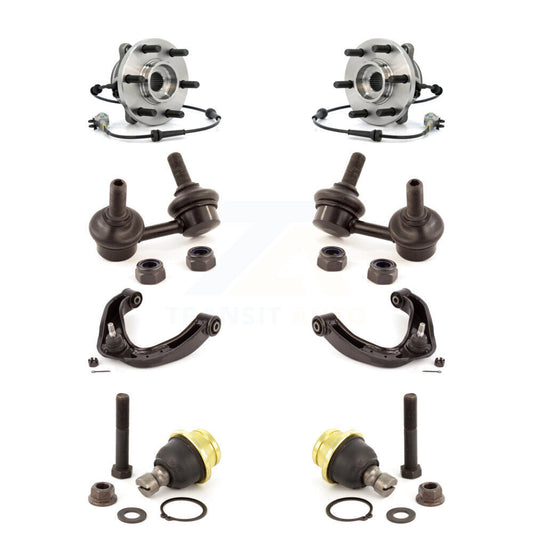 Bearing Lower Ball Joint Upper Control Arm & Link Front Kit (8Pc) For Nissan 4WD