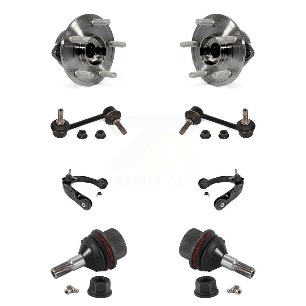 Bearing Lower Ball Joint Upper Control Arm & Link Front Kit (8Pc) For Jeep Grand