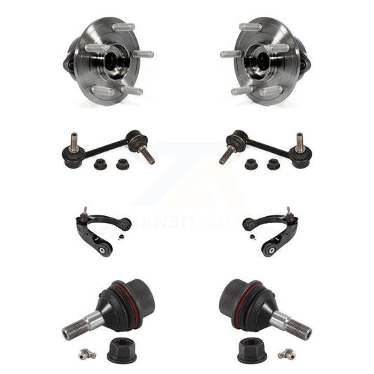 Bearing Lower Ball Joint Upper Control Arm & Link Front Kit (8Pc) For Jeep Grand