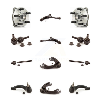 Bearing Lower Upper Control Arm Outer Inner Tie Rod Link Front Kit For Chrysler