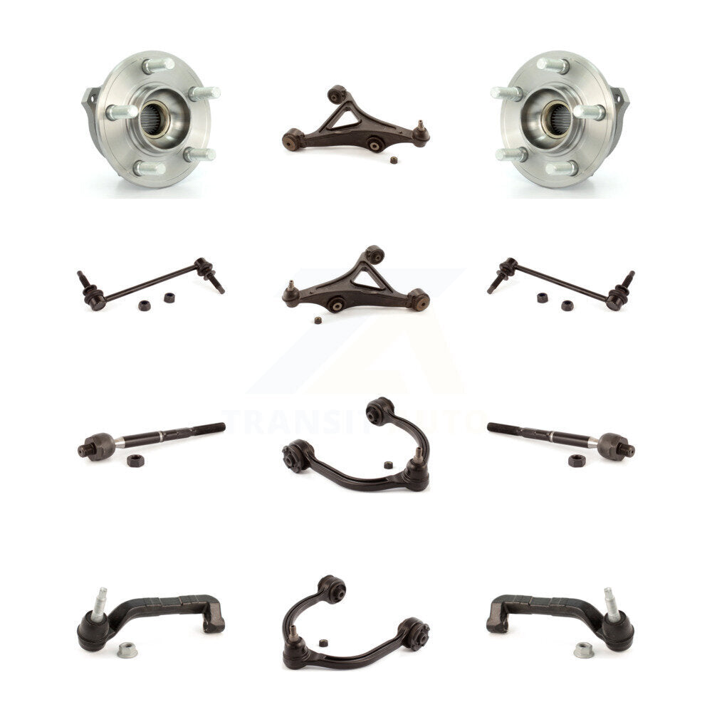Bearing Lower Upper Control Arm Outer Inner Tie Rod Link Front Kit For Chrysler