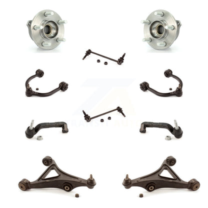 Bearing Lower Upper Control Arm Outer Tie Rod Link Front Kit (10Pc) For Chrysler