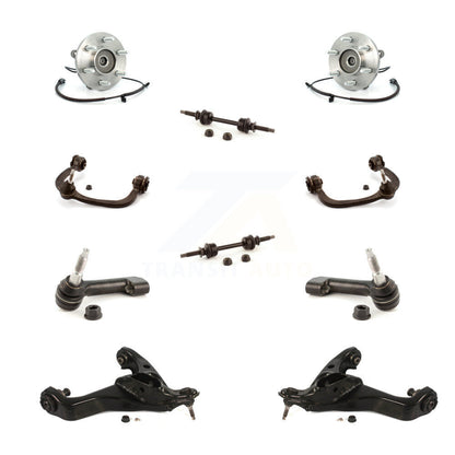 Hub Bearing Lower Upper Control Arm Outer Tie Rod Link Front Kit For Ford F-150