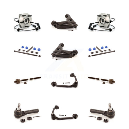 Bearing Lower Upper Arm Outer Inner Tie Rod Link Front Kit (12Pc) For Ford Mazda