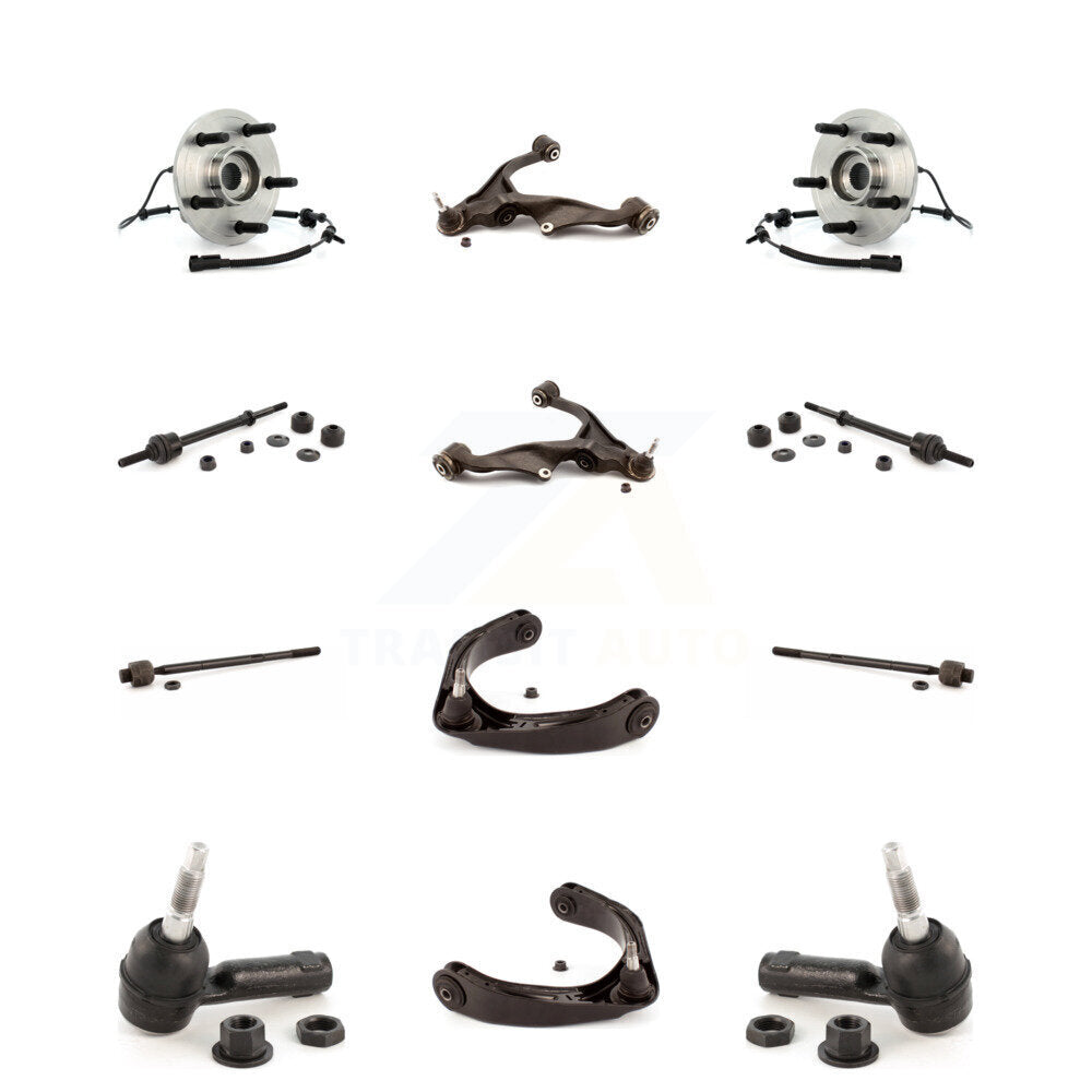 Bearing Lower Upper Arm Outer Inner Tie Rod & Link Front Kit For Dodge Ram 1500