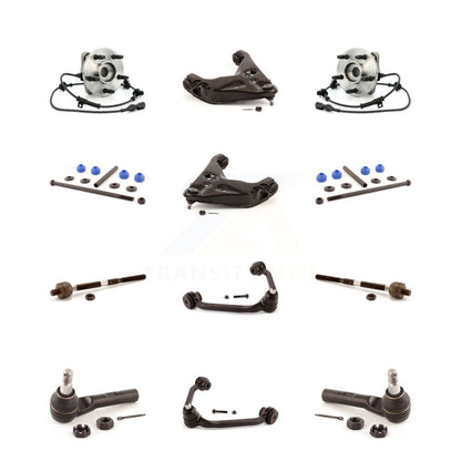 Bearing Lower Upper Arm Outer Inner Tie Rod Link Front Kit (12Pc) For Ford Mazda