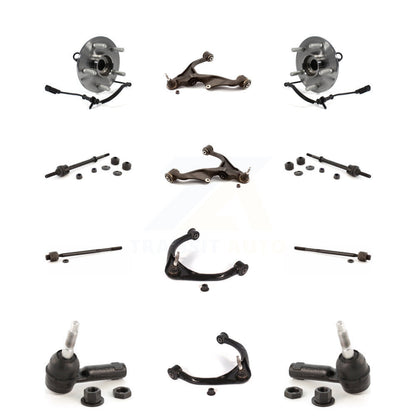 Bearing Lower Upper Control Arm Outer Inner Tie Rod Link Front Kit For Ram 1500
