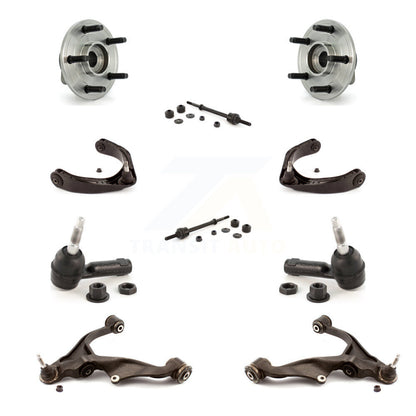 Bearing Lower Upper Arm Outer Tie Rod & Link Front Kit (10Pc) For Dodge Ram 1500