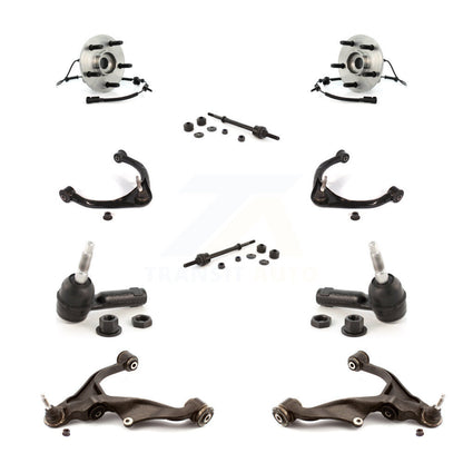 Bearing Lower Upper Arm Outer Tie Rod & Link Front Kit (10Pc) For Dodge Ram 1500
