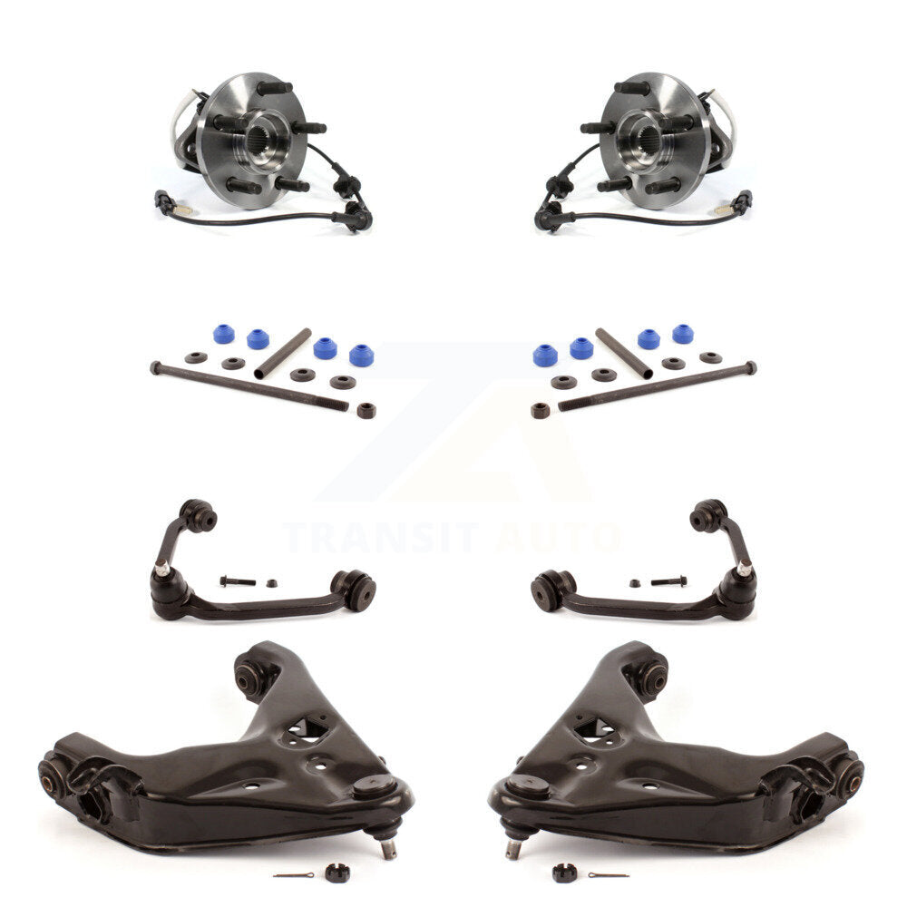 Bearing Lower Upper Control Arm Link Front Kit (8Pc) For Ford Ranger Mazda B4000