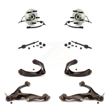 Bearing Lower Upper Control Arm with BJ Link Front Kit (8Pc) For Dodge Ram 1500
