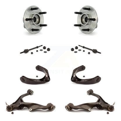Bearing Lower Upper Control Arm with BJ Link Front Kit (8Pc) For Dodge Ram 1500