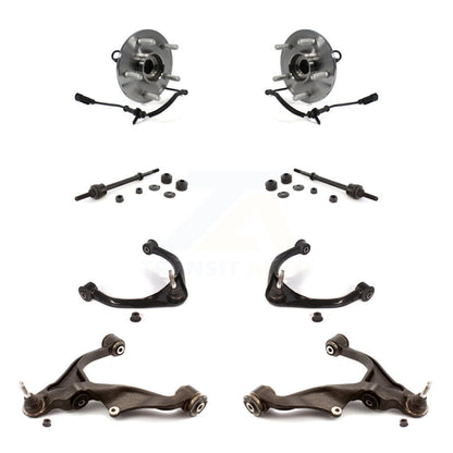 Bearing Lower Upper Control Arm & Link Front Kit (8Pc) For Ram 1500 Classic 4WD