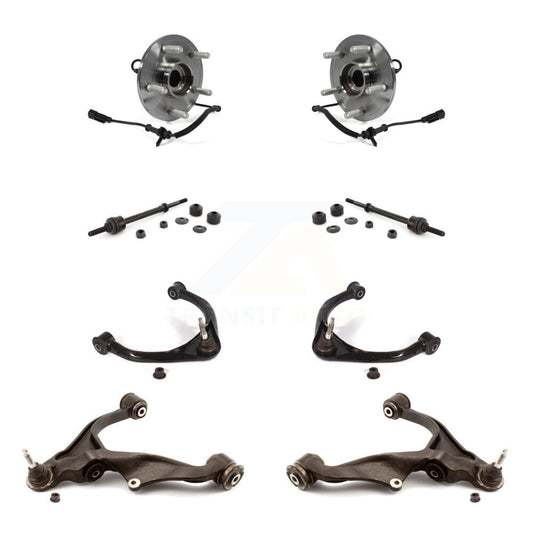 Bearing Lower Upper Control Arm & Link Front Kit (8Pc) For Ram 1500 Classic 4WD
