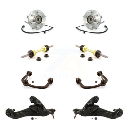 Bearing Lower Upper Control Arm Link Front Kit (8Pc) For Ford Expedition Lincoln