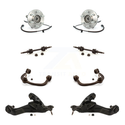 Bearing Lower Upper Control Arm Ball Joint & Link Front Kit (8Pc) For Ford F-150