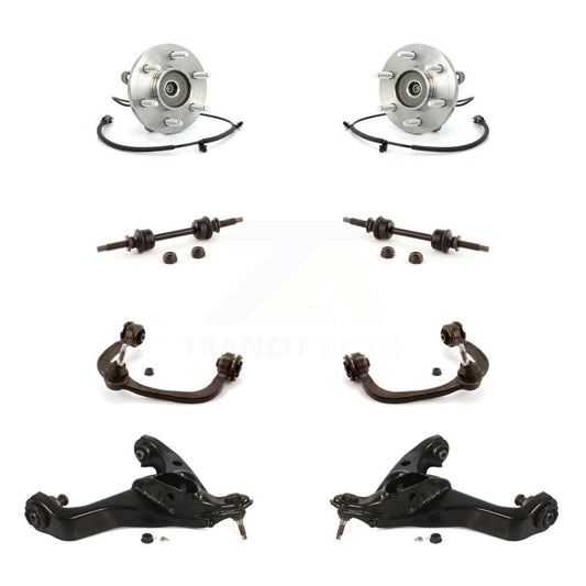 Bearing Lower Upper Control Arm Ball Joint & Link Front Kit (8Pc) For Ford F-150