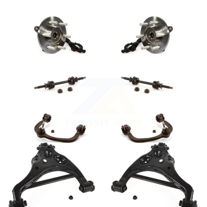 Bearing Lower Upper Control Arm Ball Joint & Link Front Kit (8Pc) For Ford F-150