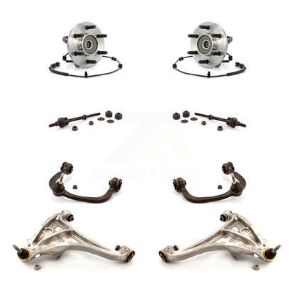 Bearing Lower Upper Control Arm Link Front Kit (8Pc) For Ford F-150 Lincoln Mark