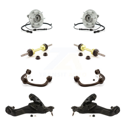 Bearing Lower Upper Control Arm Link Front Kit (8Pc) For Ford Expedition Lincoln