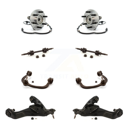 Bearing Lower Upper Control Arm Ball Joint & Link Front Kit (8Pc) For Ford F-150