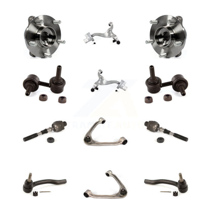 Bearing Lower Upper Control Arm Outer Inner Tie Rod Link Front Kit For INFINITI