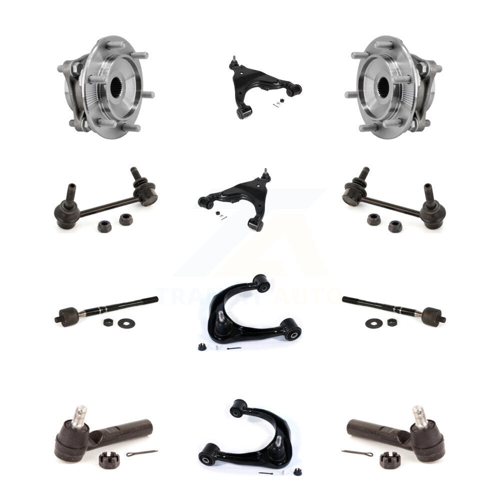 Hub Bearing Lower Upper Arm Outer Inner Tie Rod Link Front Kit For Toyota Tacoma