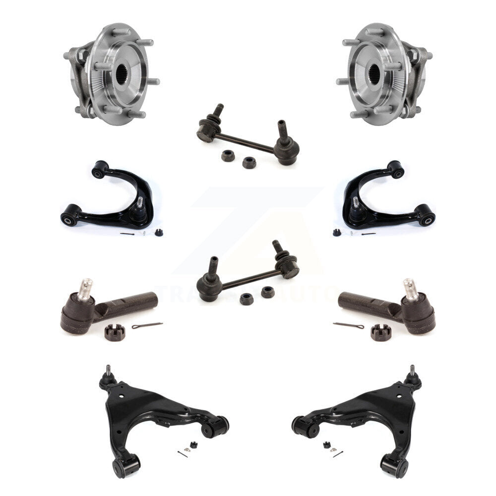 Bearing Lower Upper Control Arm Outer Tie Rod & Link Front Kit For Toyota Tacoma