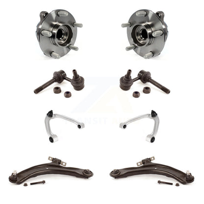 Bearing Lower Upper Control Arm Ball Joint Link Front Kit (8Pc) For Nissan 370Z