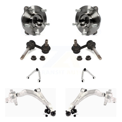 Bearing Lower Upper Control Arm Link Front Kit (8Pc) For INFINITI FX35 QX70 FX50
