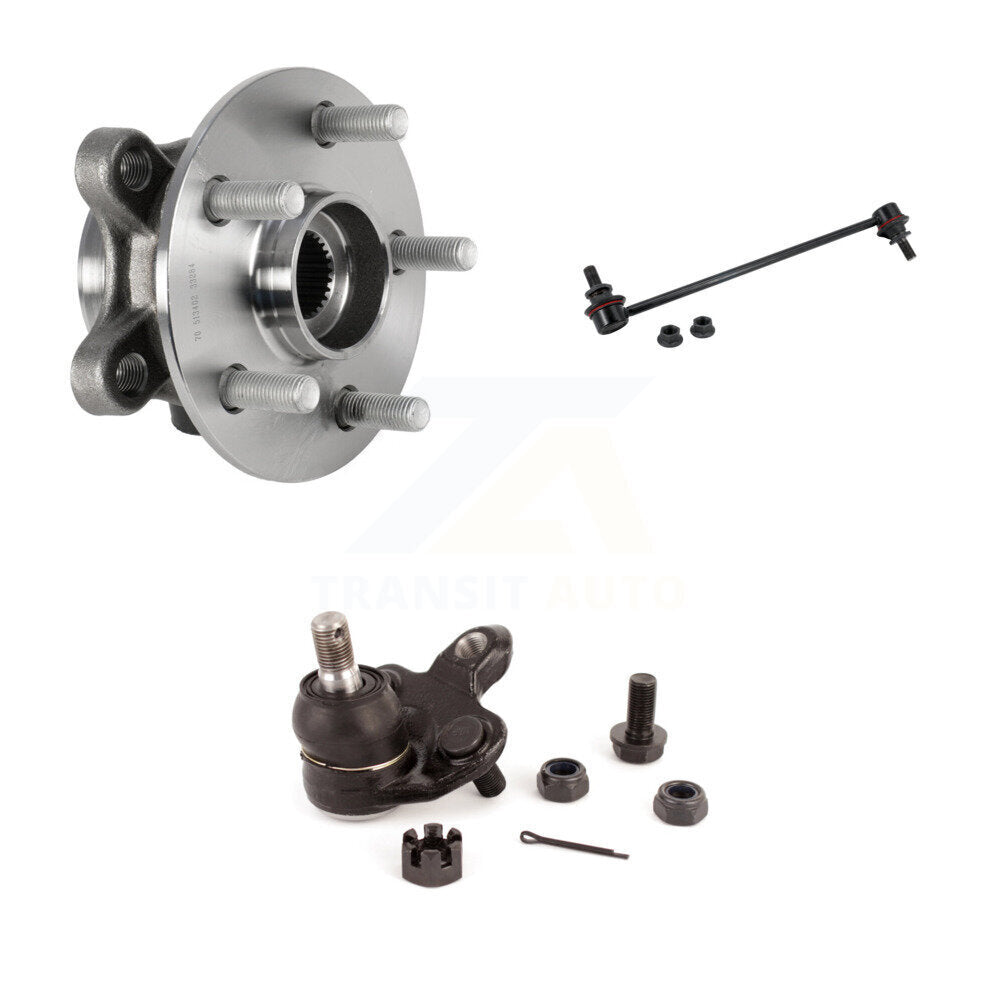 Hub Bearing Link kit & Lower Ball Joint Front Kit For Toyota Corolla Prius Prime
