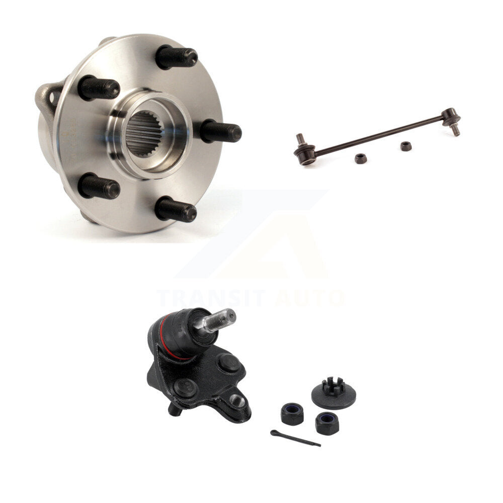 Hub Bearing Link kit And Lower Ball Joint Front Kit For 2004-2009 Toyota Prius