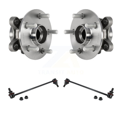 Hub Bearing Assembly And Link Front Kit For Toyota Corolla Prius Prime AWD-e