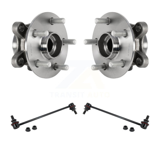 Hub Bearing Assembly And Link Front Kit For Toyota Corolla Prius Prime AWD-e