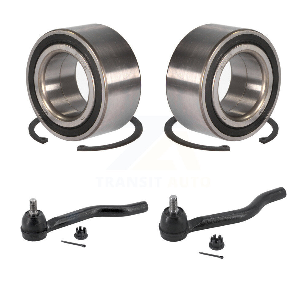 Wheel Bearing And Tie Rod End Front Kit For 2018-2020 Honda Accord