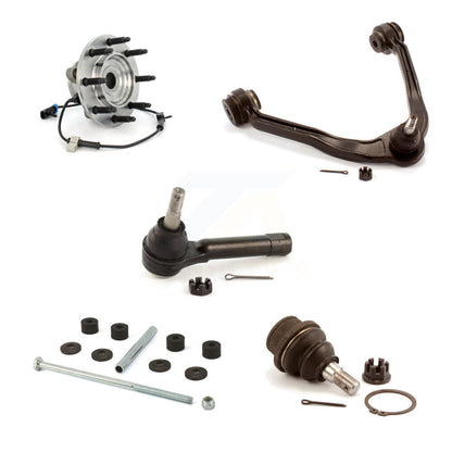 Front Right Bearing Link kit Upper Arm Lower Ball Joint Outer Tie Rod Kit For