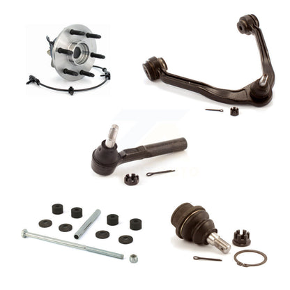 Front Right Bearing Link kit Upper Arm Lower Ball Joint Outer Tie Rod Kit For